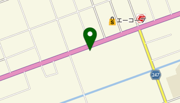 高田金物店の地図画像