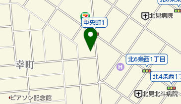 丸徳園北見店の地図画像