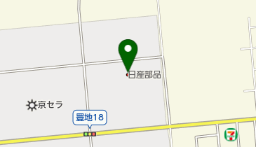 日産部品旭川販売株式会社北見店の地図画像