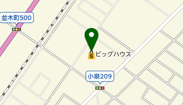 フラワーショップフミ 小泉店の地図画像