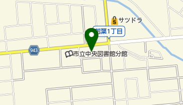 岩田整骨院の地図画像