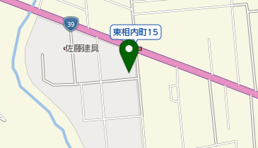北海教材木工株式会社の地図画像