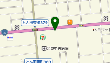 システムサポート北見の地図画像