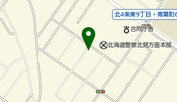有限会社アオバ塗装の地図画像