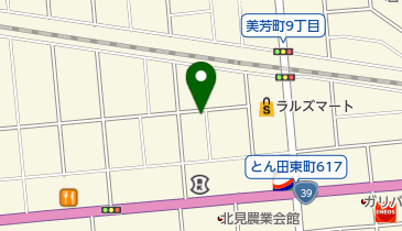 白幡米穀店の地図画像