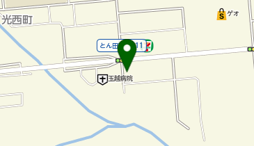 とんでん調剤薬局の地図画像