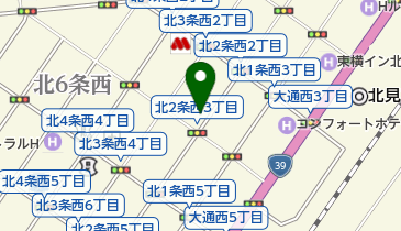 2条調剤薬局の地図画像