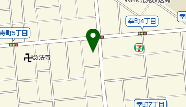 杉本理容の地図画像