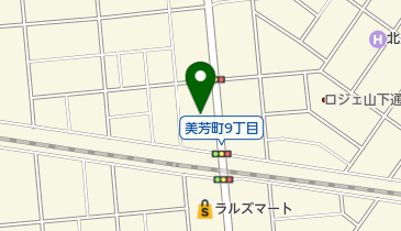 ながつか理容院の地図画像