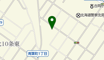 北海道オホーツク総合振興局 東部森林室の地図画像