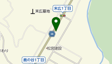 ビューティーサロン友の地図画像