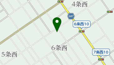 西部連合会館の地図画像