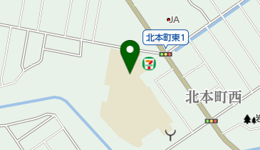 緑中学校 職員室の地図画像