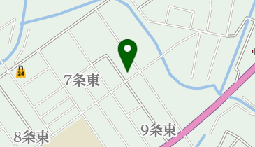 瓜生設備工業株式会社の地図画像