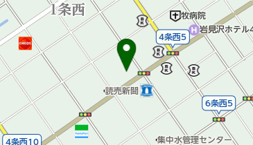 金光教岩見沢教会の地図画像