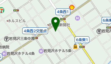 岩見沢青年会議所事務局の地図画像