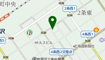 化粧品のひめやの地図画像