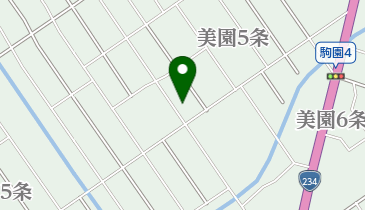 リペアホームサービス岩見沢の地図画像