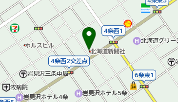 岩見沢公証役場の地図画像