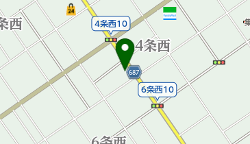 ひらのサイクルショップの地図画像