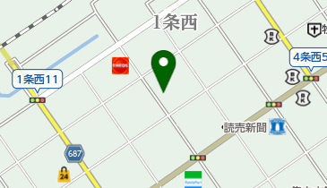 願勝寺の地図画像