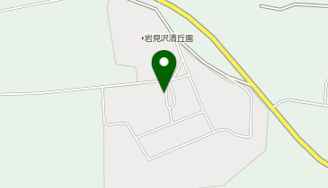 岩見沢清丘園の地図画像