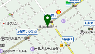 朝日新聞サービスアンカーASA岩見沢中央の地図画像