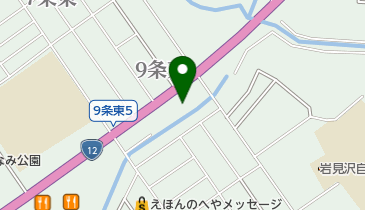 赤いリボン本店の地図画像