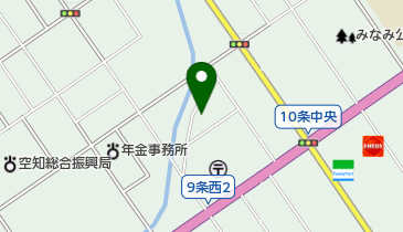 空知地方電気工事協同組合の地図画像