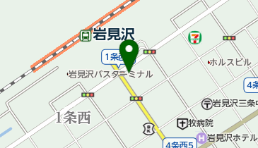 ベーカリーししまるの地図画像