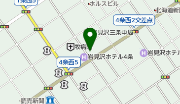 桃華美容室の地図画像
