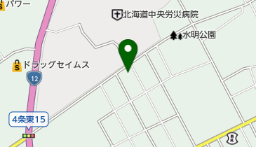 パルス薬局岩見沢店の地図画像