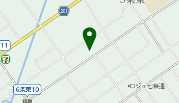 かまだ屋 6条店の地図画像