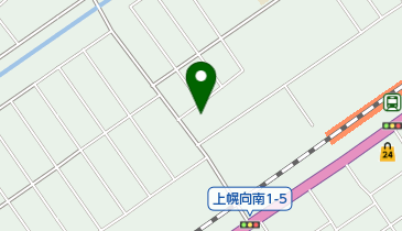 岩見沢市役所 上幌向児童館の地図画像