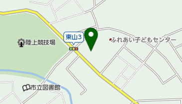 岩見沢市役所 高齢者福祉センターふれあいの地図画像