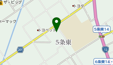 岩見沢市役所 利根別児童館の地図画像