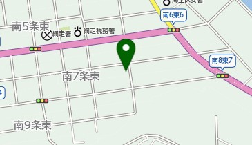 オホーツク・エア・ウォーター株式会社網走サービスセンターの地図画像