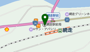 網走交通株式会社 エネルギーサービス部の地図画像