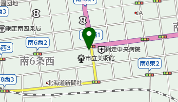 有限会社菅原クリーニング商会 南6条店の地図画像