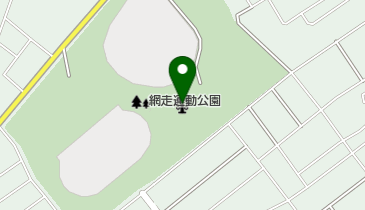 すぱーく網走の地図画像