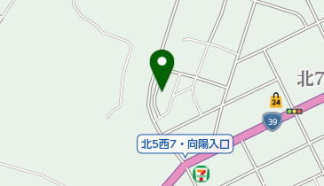 株式会社北海道通信社 網走支局の地図画像