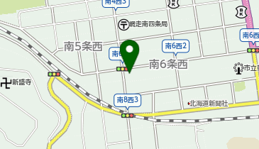 北辰針整骨院の地図画像