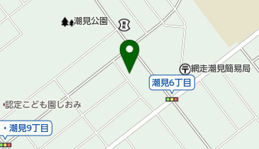 しのはら理容院の地図画像