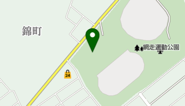 網走市役所 総合体育館の地図画像