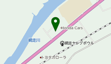 網走市役所 西児童館の地図画像