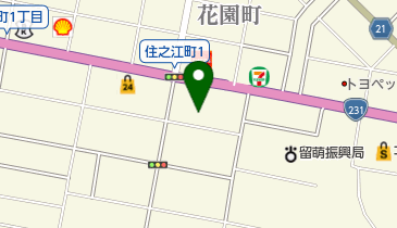 松原包装資材の地図画像