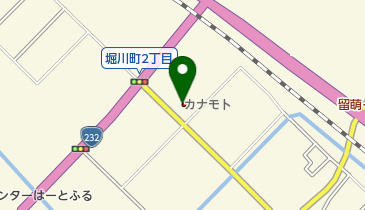 株式会社カナモト留萌営業所の地図画像