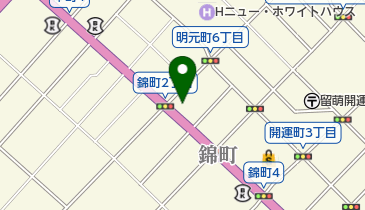 株式会社四十坊の地図画像