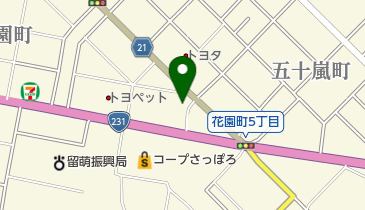 株式会社岩崎留萌営業所の地図画像