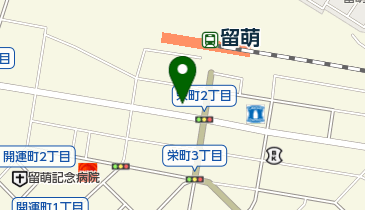 コウ美容室の地図画像